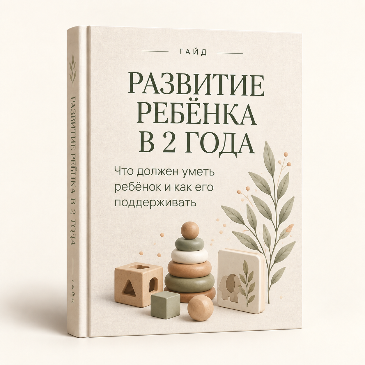 Обложка гайда «Развитие ребёнка в 2 года»
